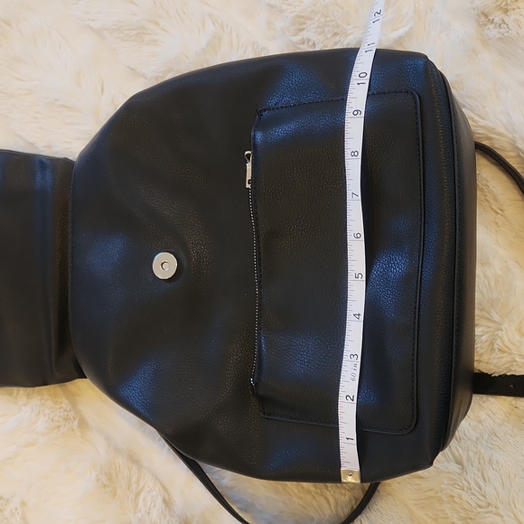 Zara Backpack with Flap Zips Black - Picture 10 of 16